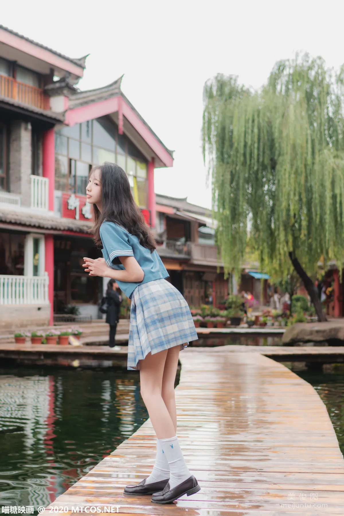 [喵糖映画] VOL.257 《夏日制服》 写真集2