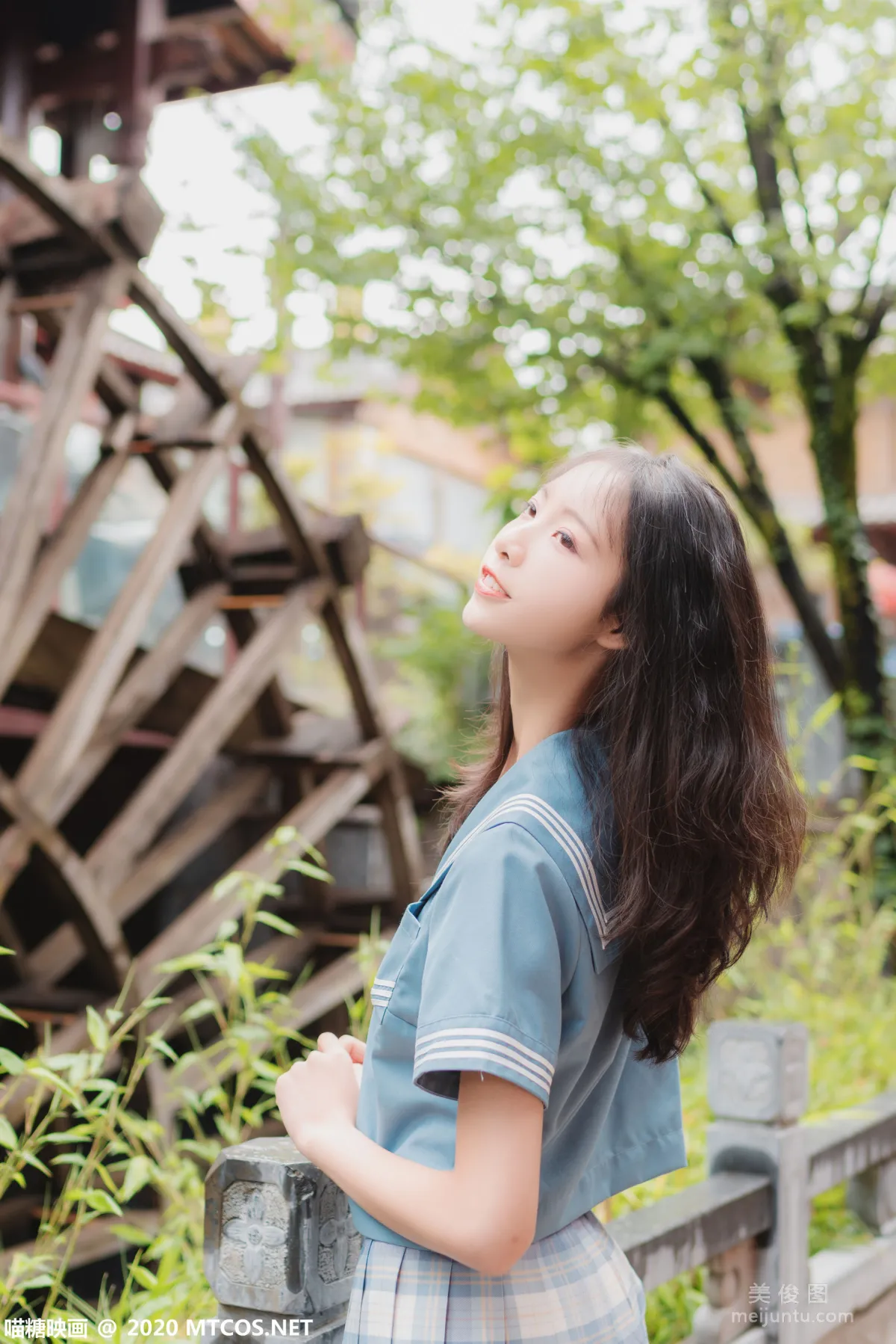 [喵糖映画] VOL.257 《夏日制服》 写真集21