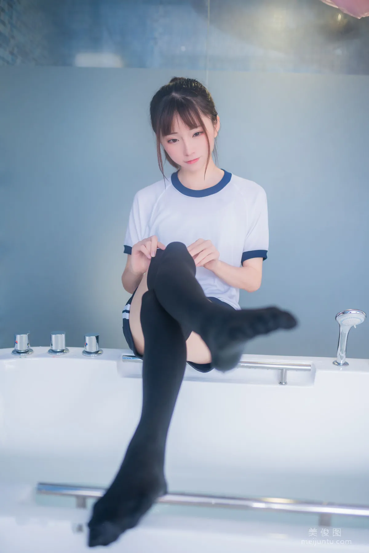 [喵糖映畫] VOL.259 《浴室體操服》 寫真集 19