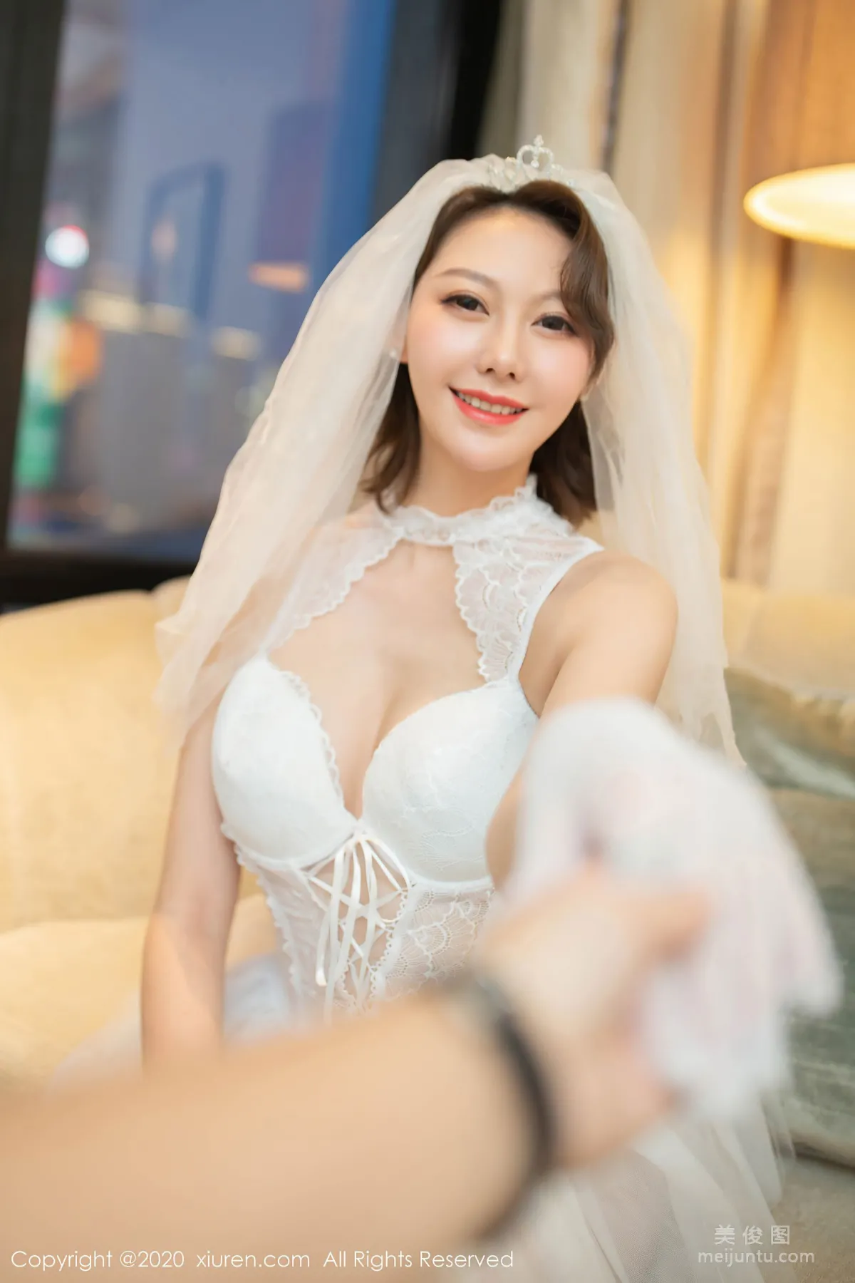 [XiuRen] No.2328 Fu Yixuan - Beautiful and Graceful Wedding Dress Series photo 13