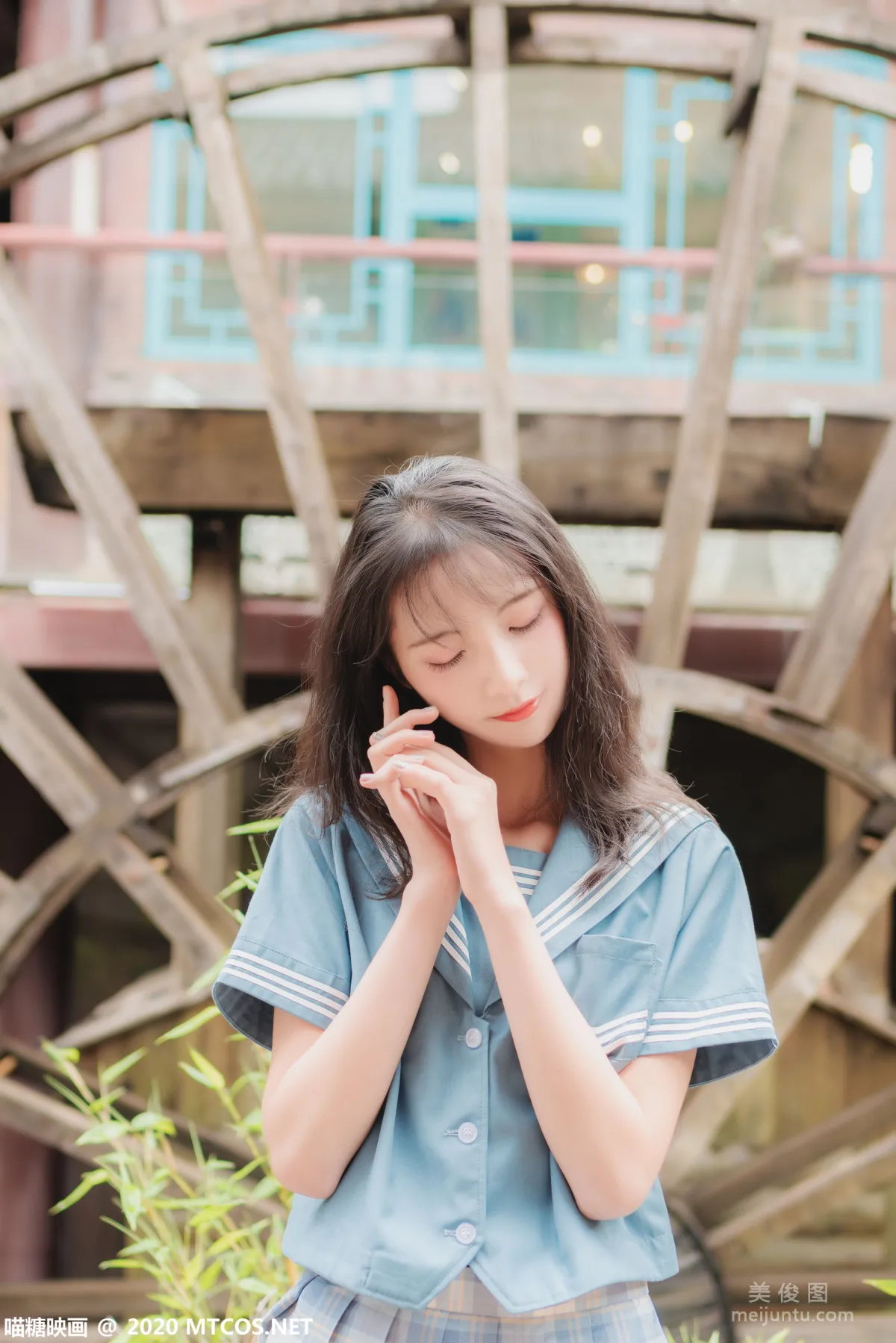 [喵糖映画] VOL.257 《夏日制服》 写真集19