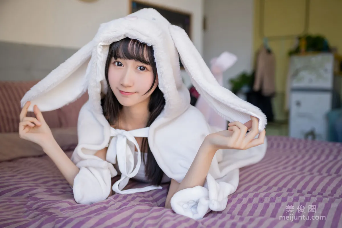 [喵糖映画] VOL.245 《浴巾兔子》 写真集6