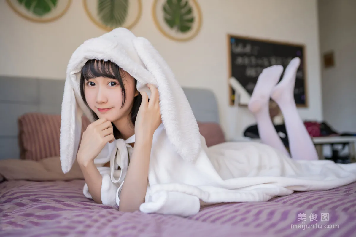 [喵糖映画] VOL.245 《浴巾兔子》 写真集7