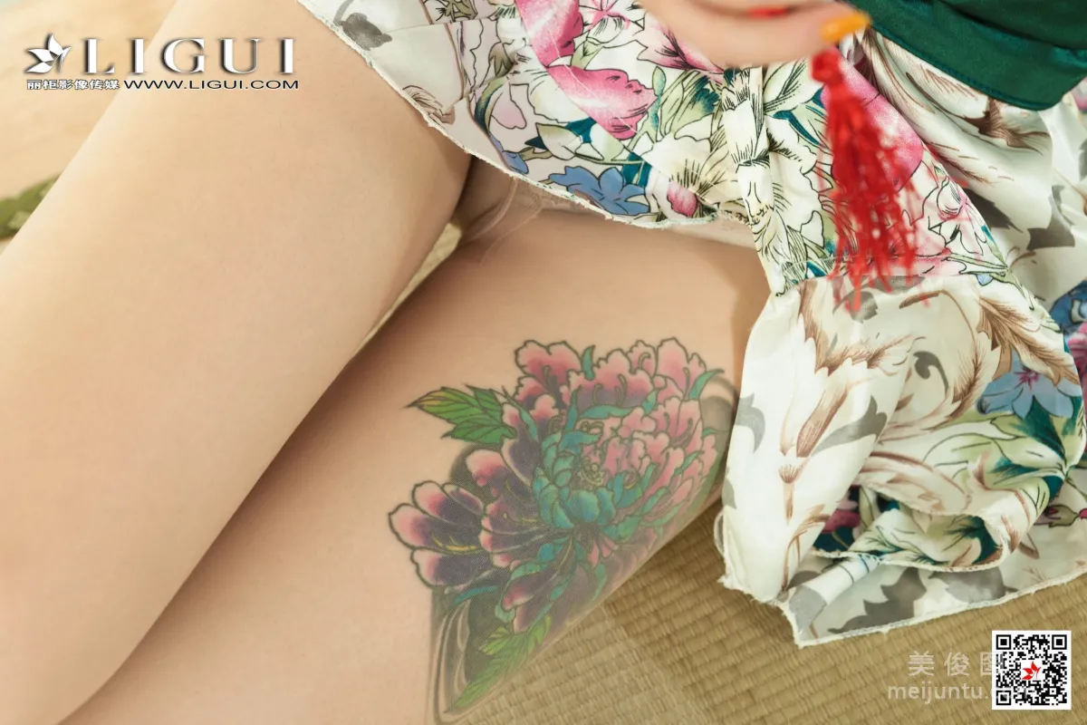 [丽柜Ligui] Model 甜甜 《和服睡衣》 写真集70