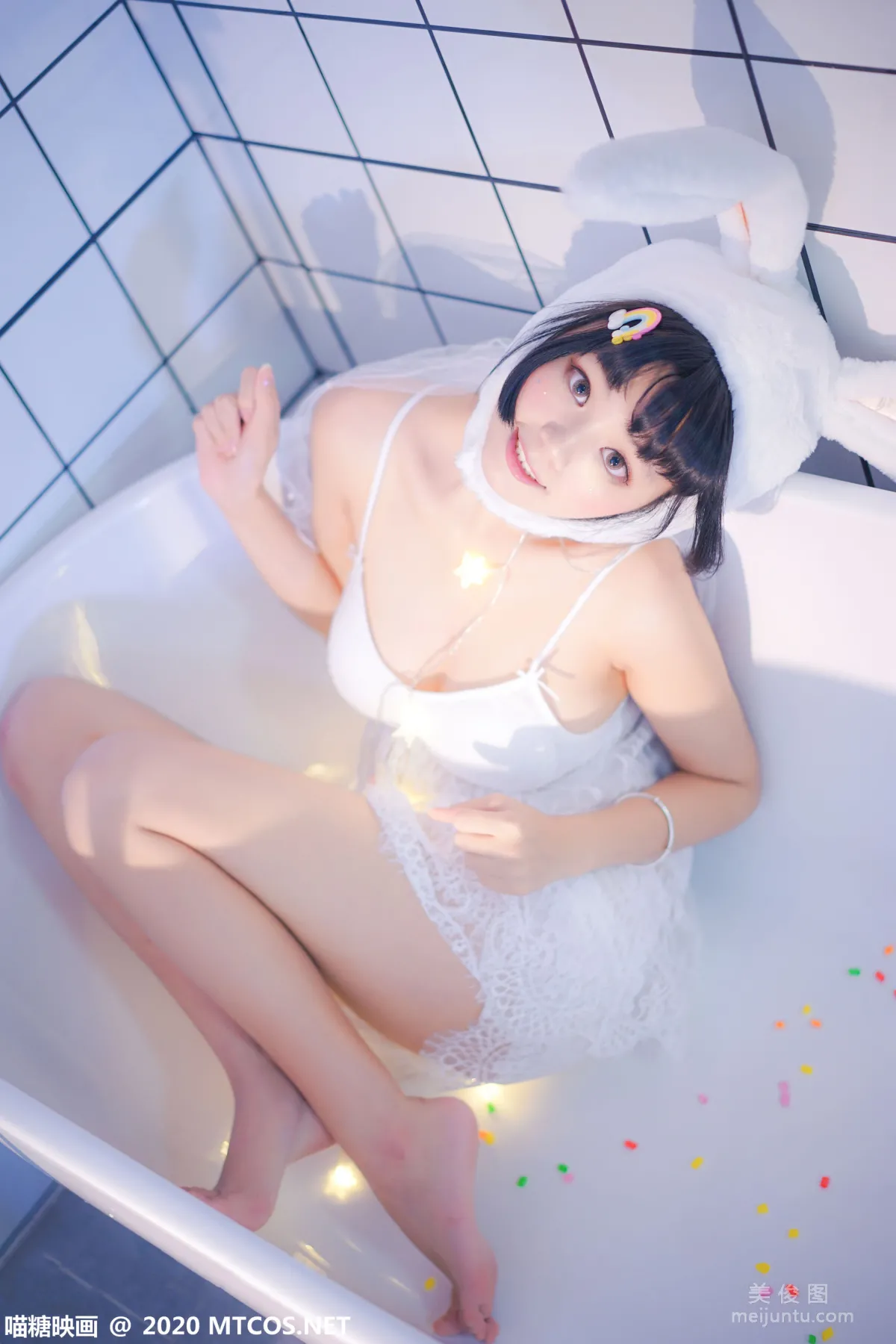 [喵糖映画] VOL.255 《浴缸里的兔子》 写真集36