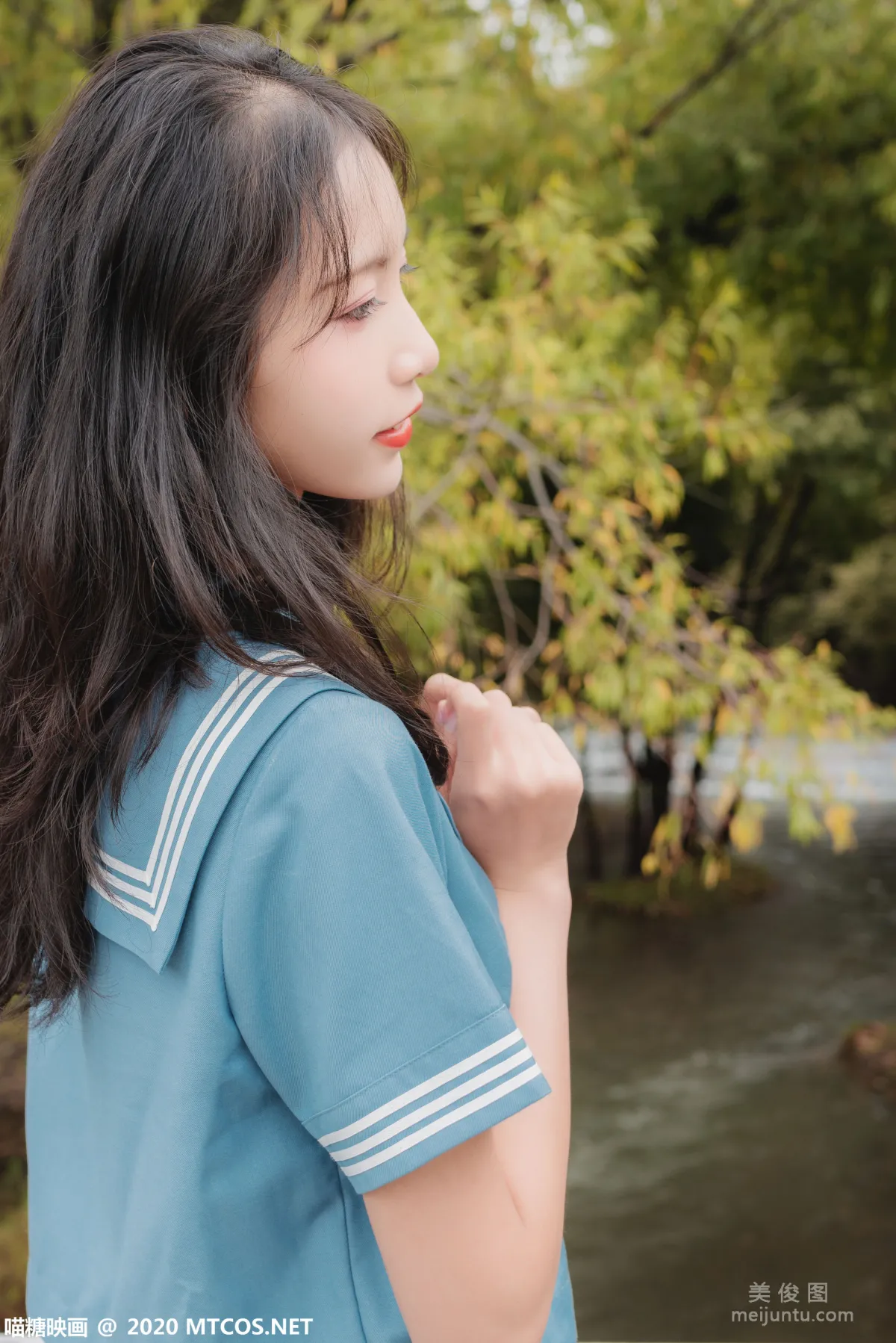 [喵糖映画] VOL.257 《夏日制服》 写真集26