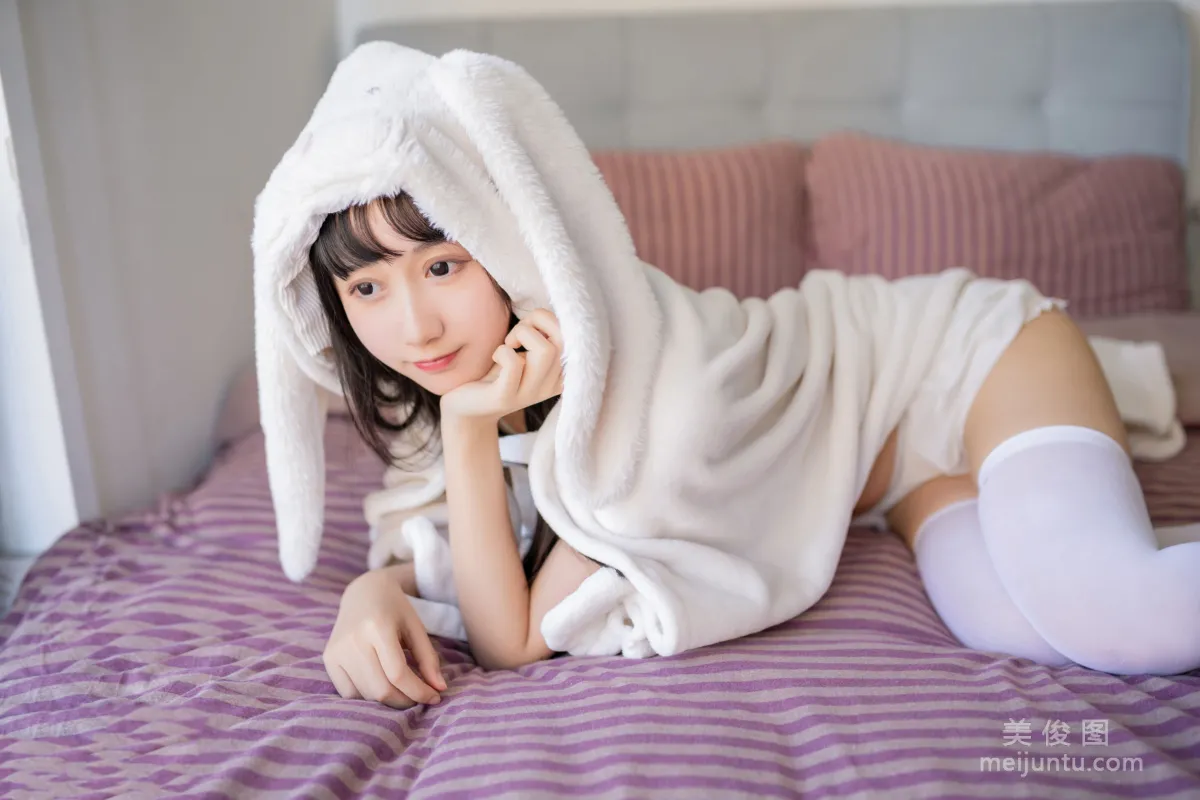 [喵糖映画] VOL.245 《浴巾兔子》 写真集8