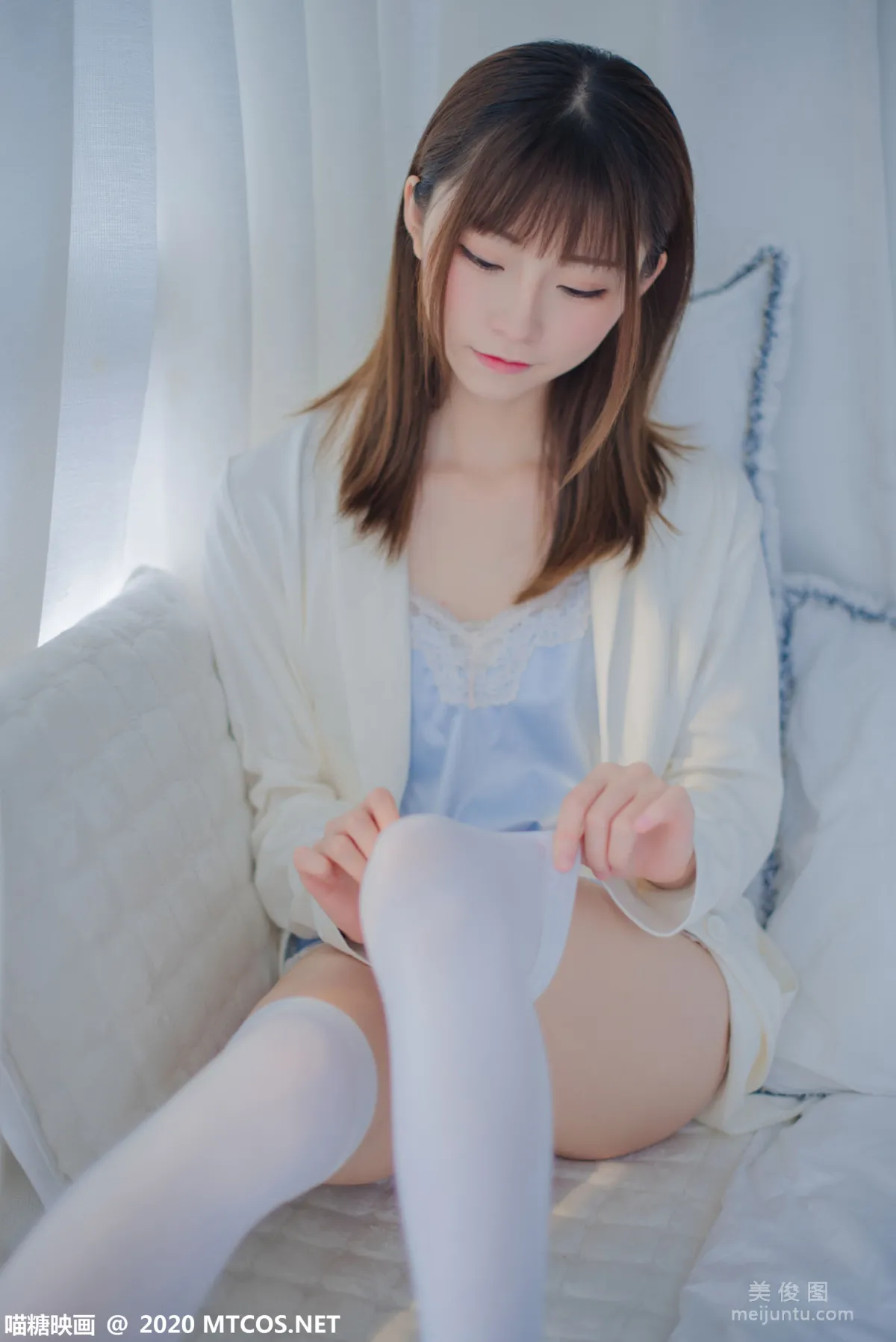 [喵糖映畫] VOL.251 《純純的兔耳女友》 寫真集 5