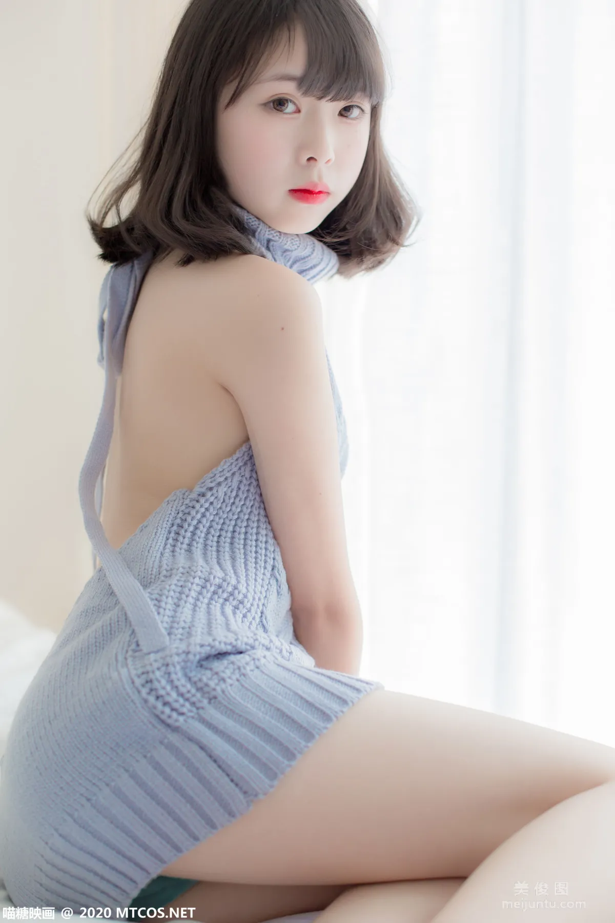 [喵糖映画] VOL.225 《蓝色之夏》 写真集17