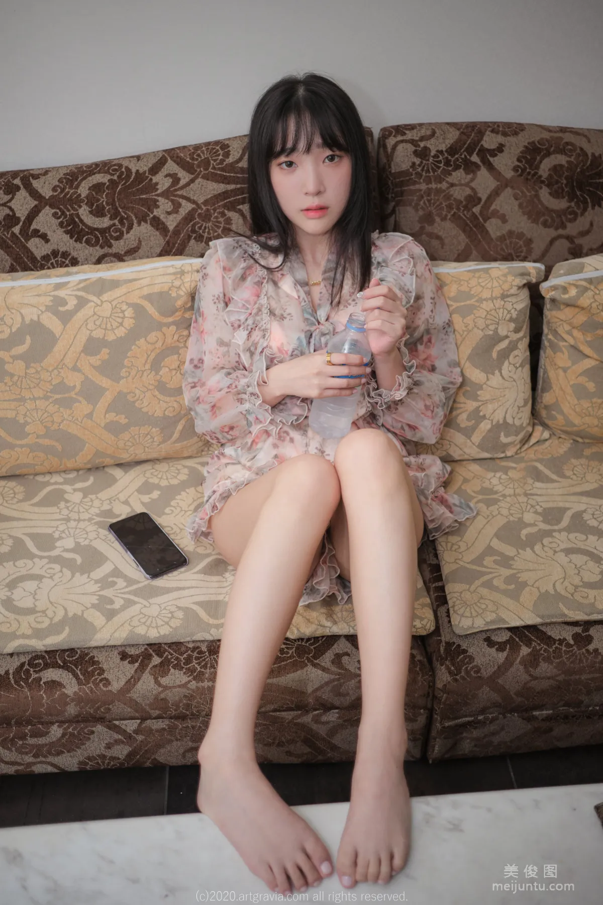 [ARTGRAVIA] VOL.180 Jiang Renqing, Temptation of the Girl in a Floral Dress photo 21