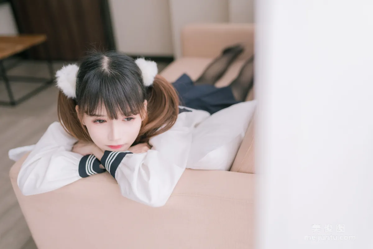 [喵糖映画] JKL.023 双马尾JK制服 写真集32