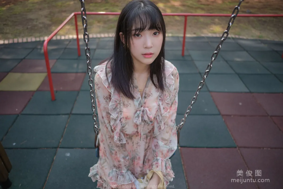 [ARTGRAVIA] VOL.180 Jiang Renqing, Temptation of the Girl in a Floral Dress photo 10