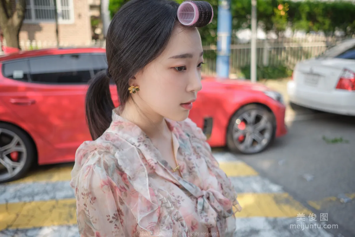 [ARTGRAVIA] VOL.180 Jiang Renqing, Temptation of the Girl in a Floral Dress photo 13