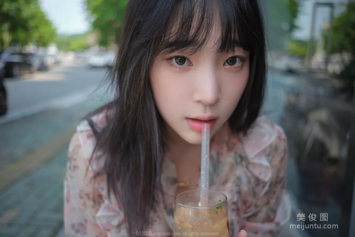 [ARTGRAVIA] VOL.180 Jiang Renqing, Temptation of the Girl in a Floral Dress photo 6