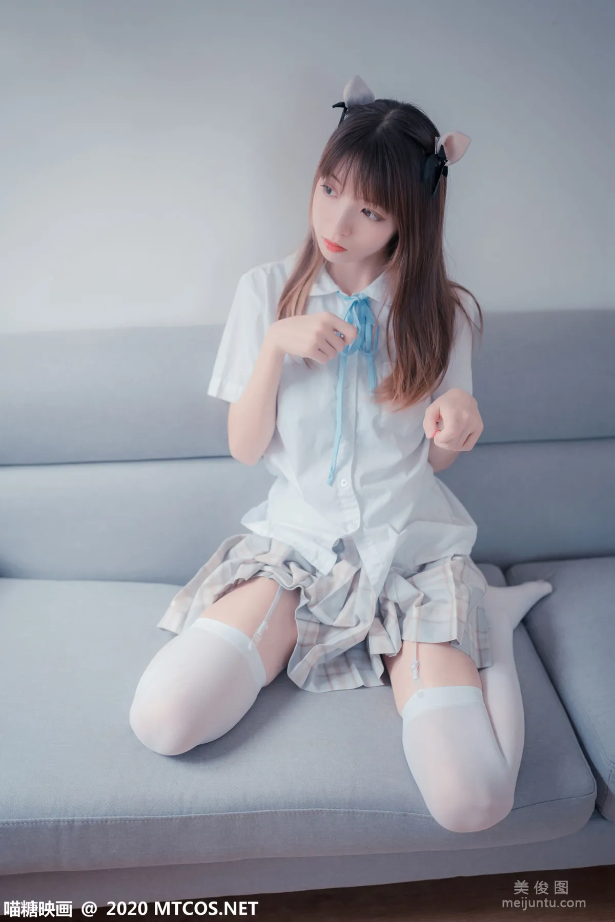 [喵糖映畫] JKL.019 貓耳JK制服 寫真集 10