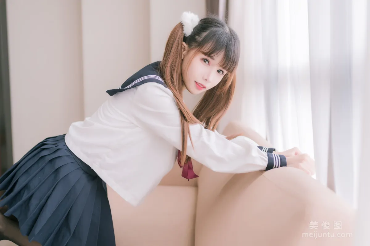 [喵糖映画] JKL.023 双马尾JK制服 写真集16