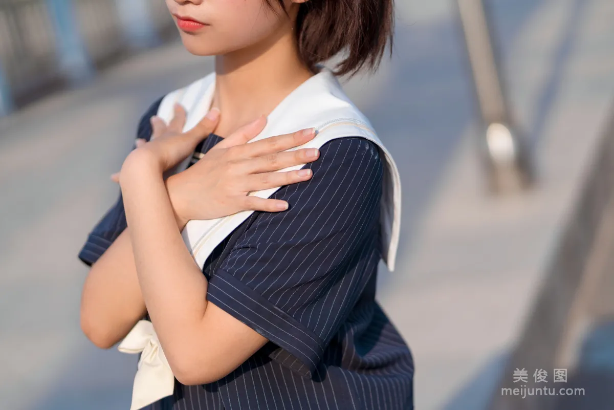 [喵糖映畫] JKL.024 深藍JK制服 寫真集 11