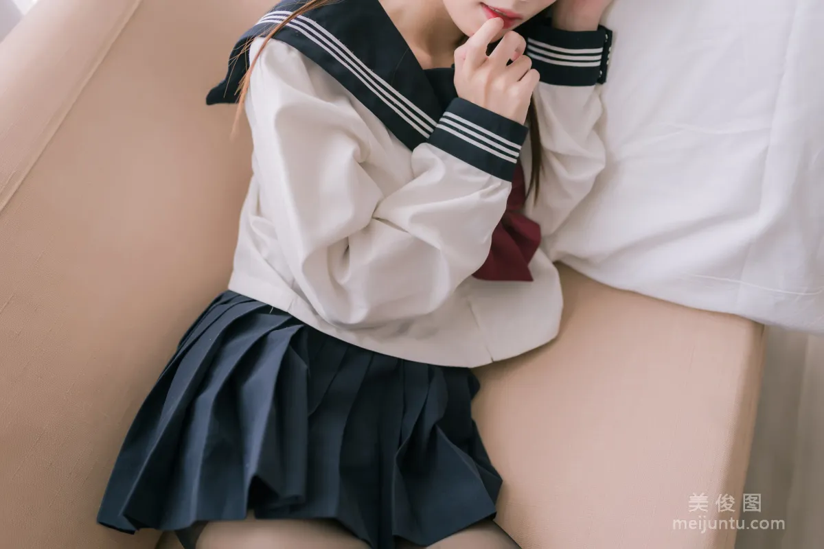 [喵糖映画] JKL.023 双马尾JK制服 写真集34