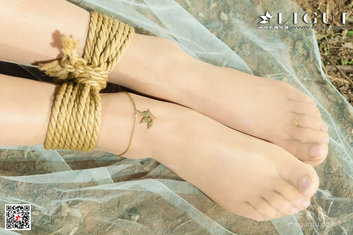 [丽柜美束Ligui] Model 白雪 - 婚纱长裙美束人体摄影50