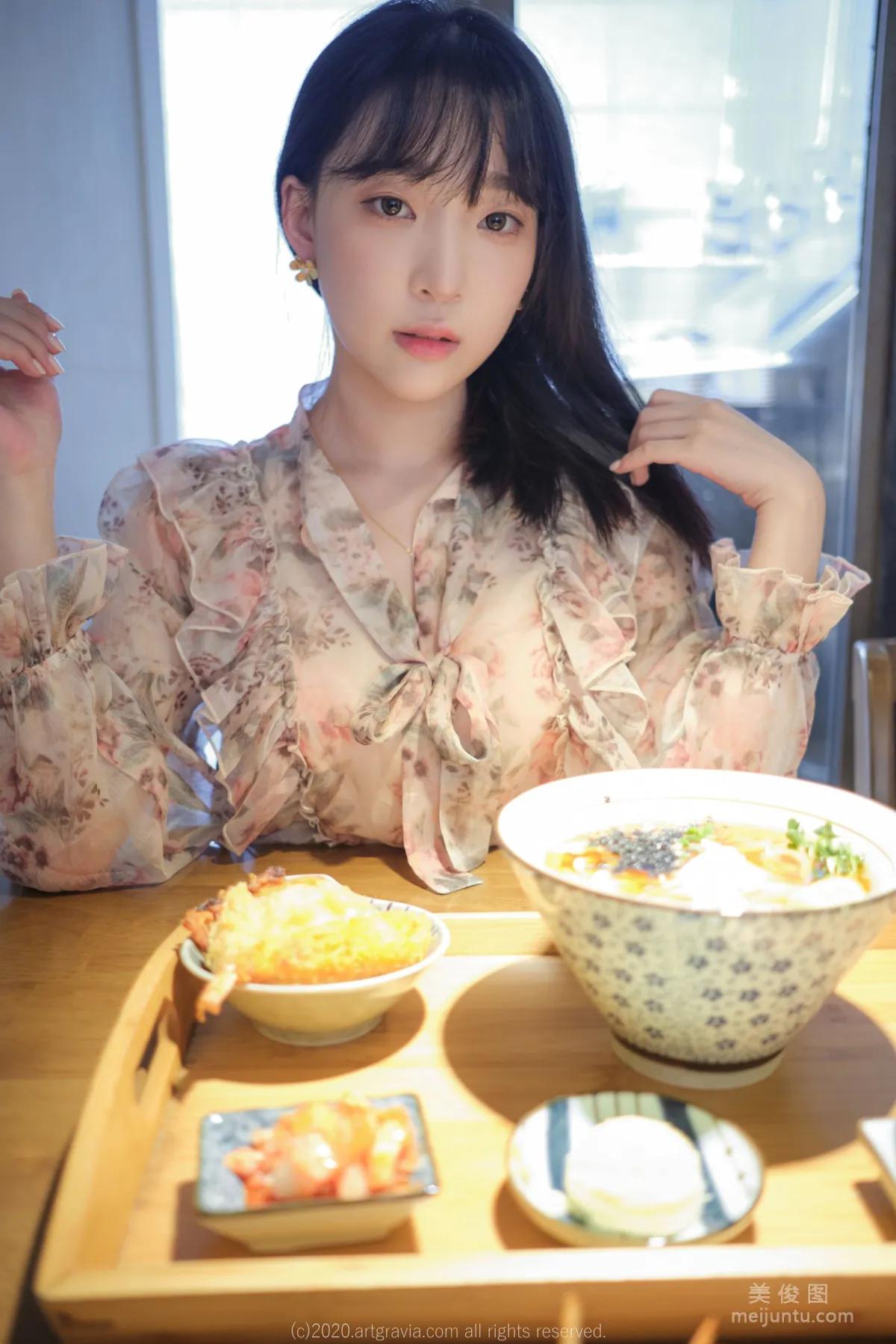 [ARTGRAVIA] VOL.180 Jiang Renqing, Temptation of the Girl in a Floral Dress photo 14