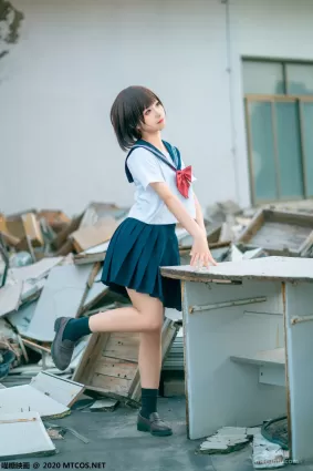 [喵糖映畫] JKL.021 天台JK制服 寫真集
