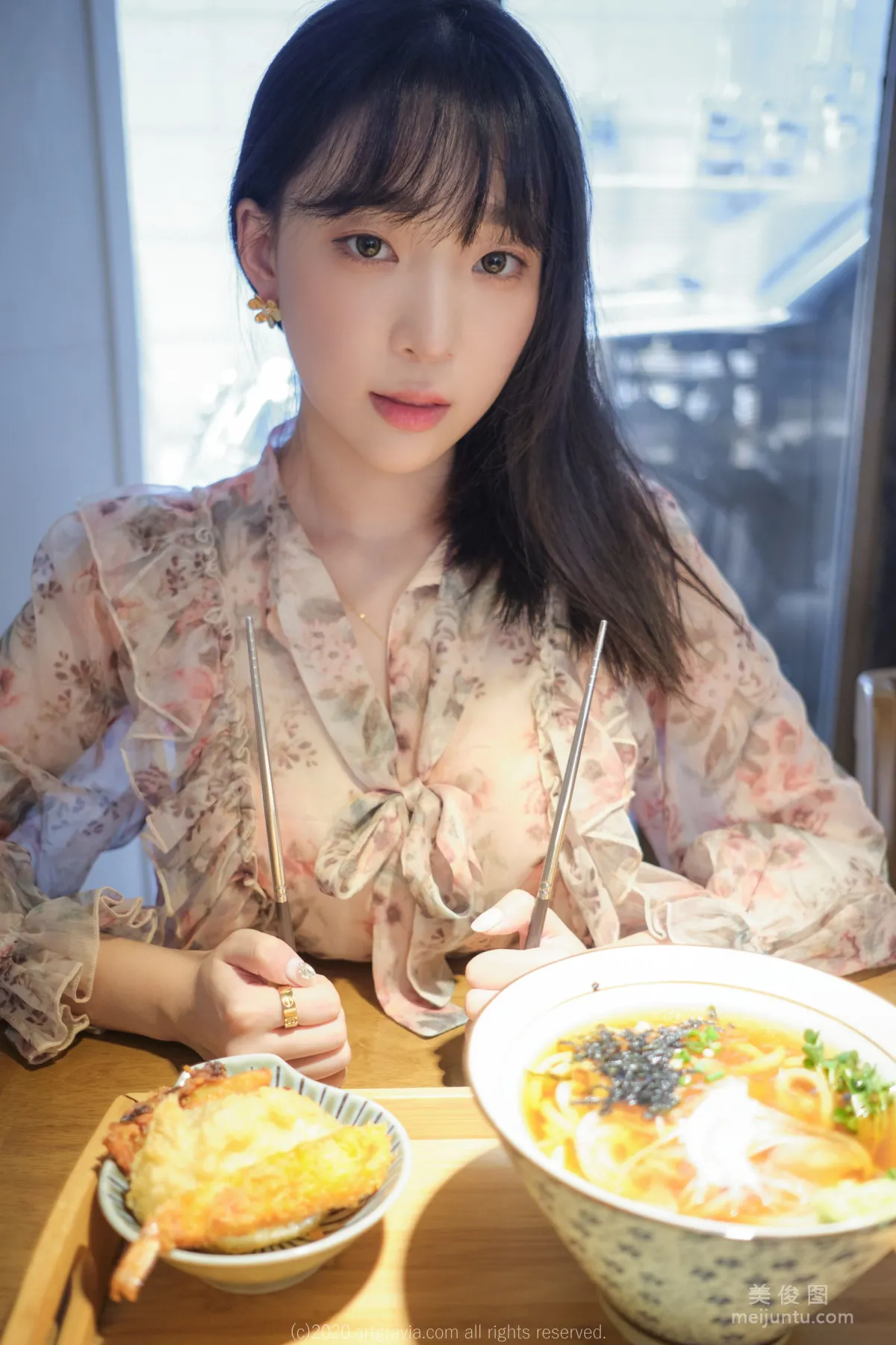 [ARTGRAVIA] VOL.180 Jiang Renqing, Temptation of the Girl in a Floral Dress photo 16