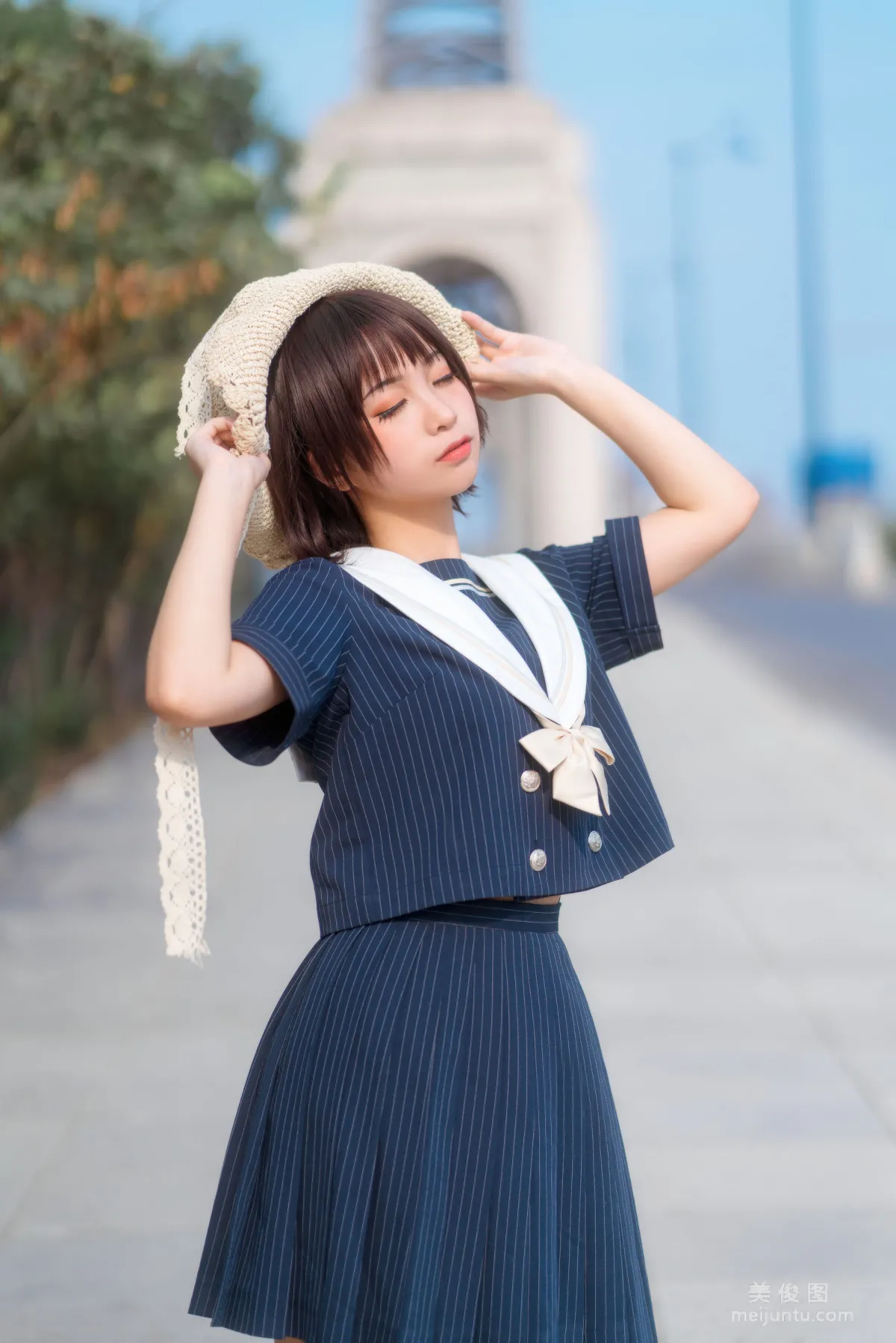 [喵糖映画] JKL.024 深蓝JK制服 写真集2