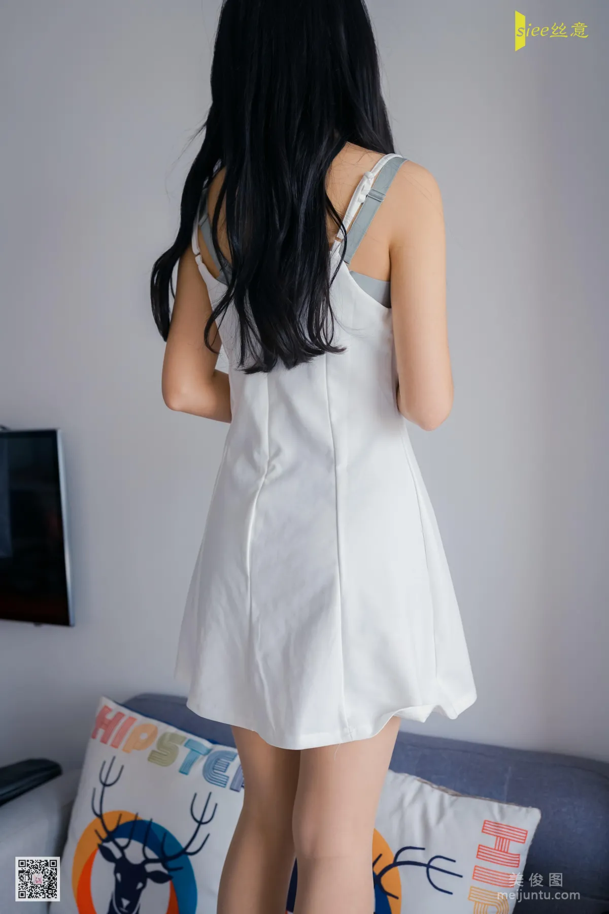 [丝意SIEE] No.469 筠筠 - 白色连衣裙63