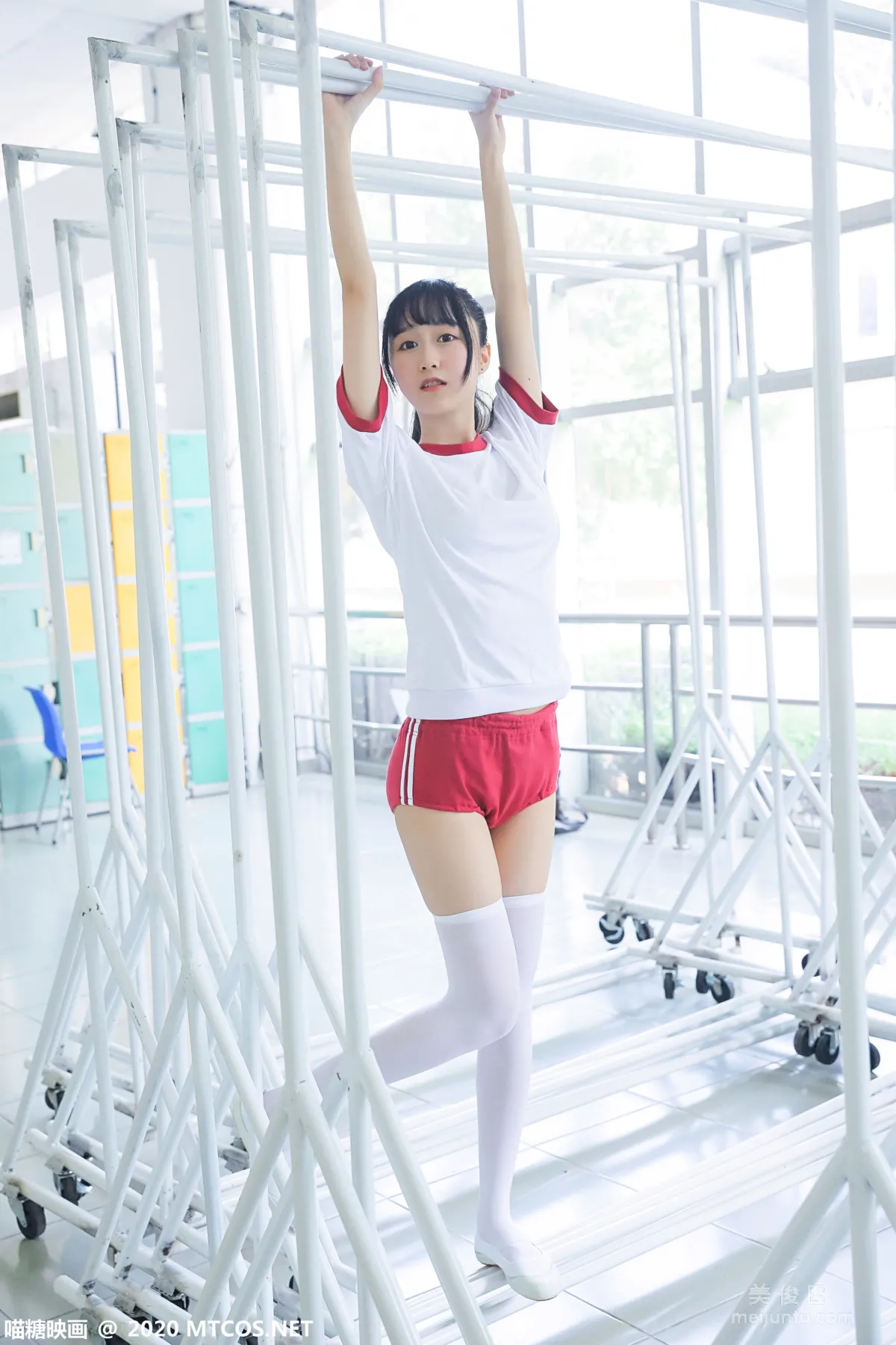 [喵糖映画] VOL.294 体操学妹 写真集9