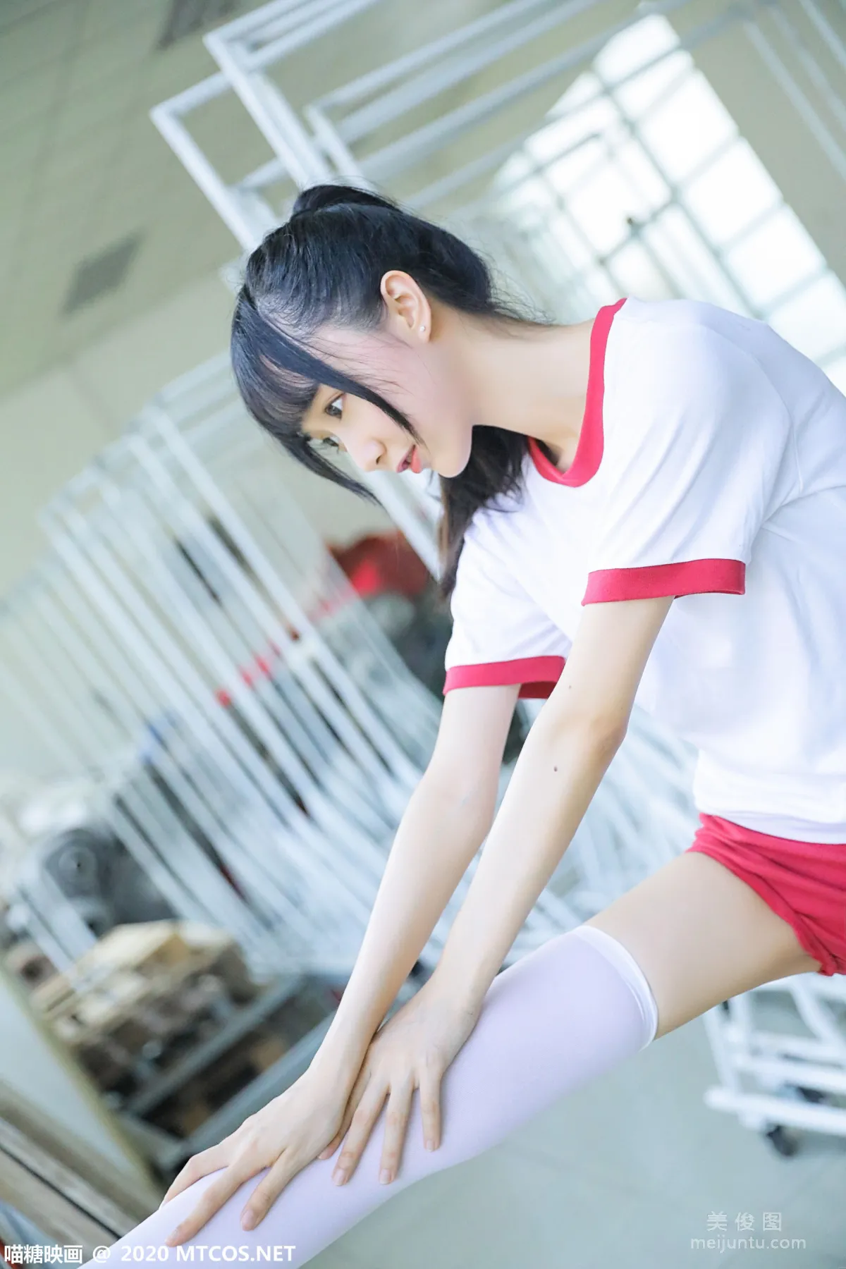 [喵糖映画] VOL.294 体操学妹 写真集24