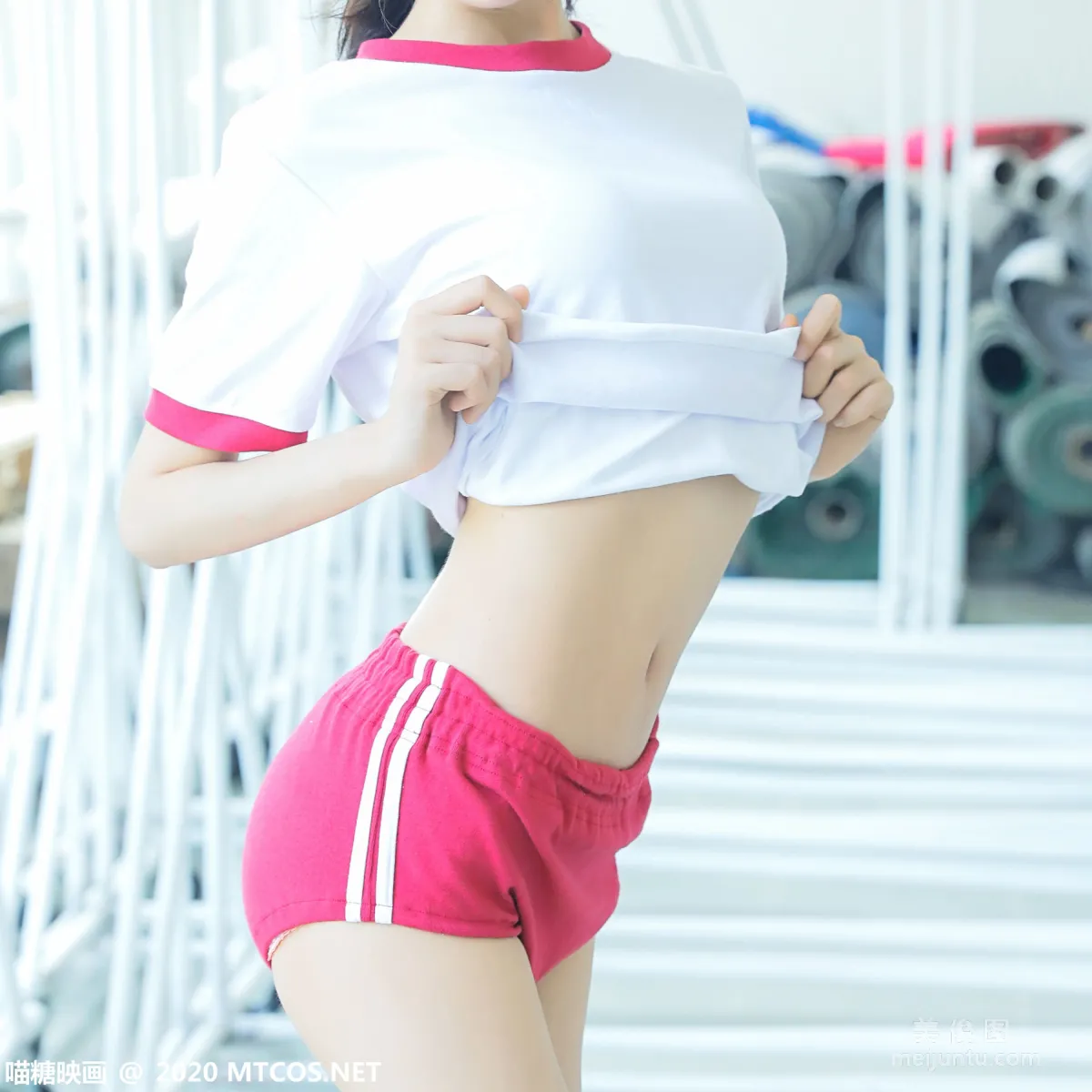 [喵糖映画] VOL.294 体操学妹 写真集15
