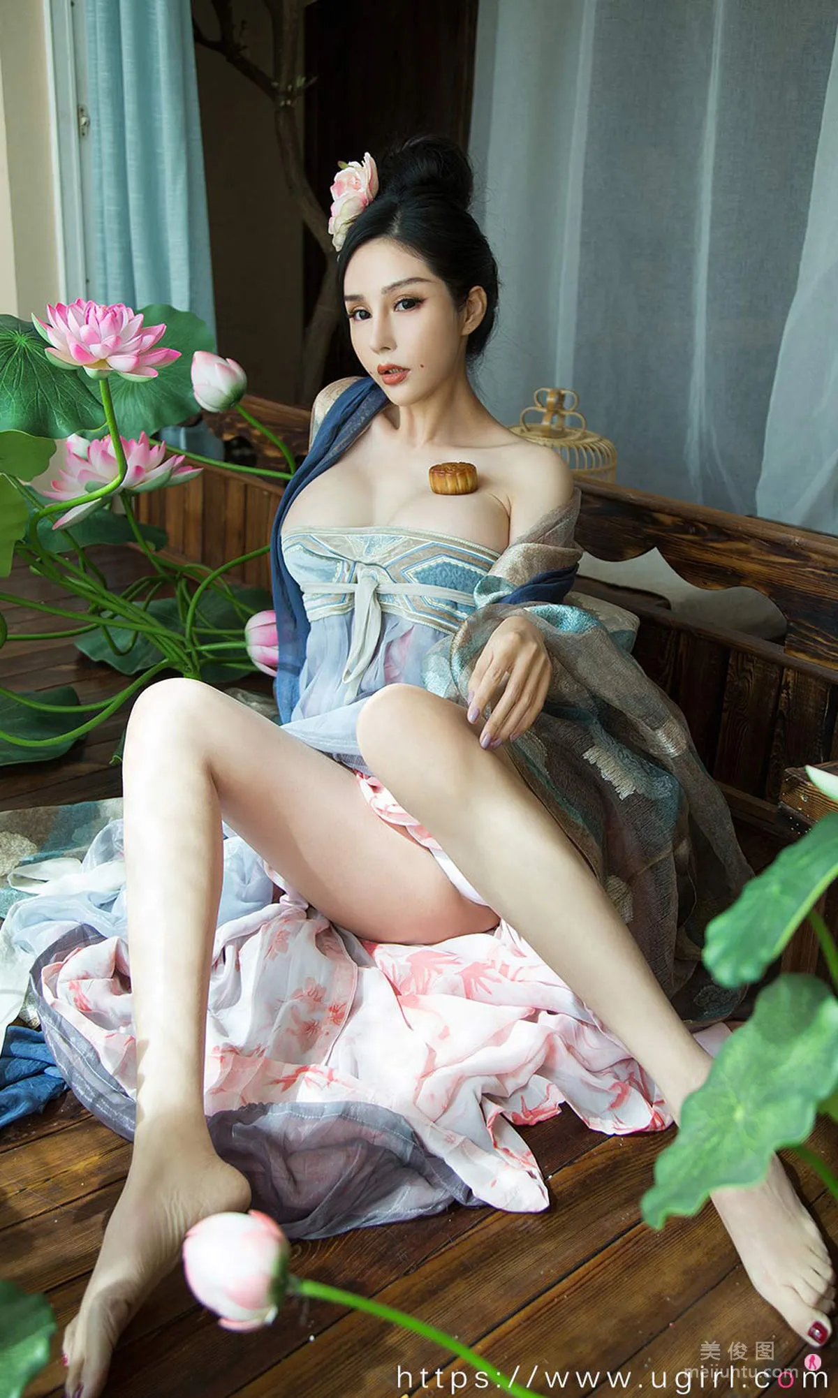 [Ugirls App] No.1924 Tian Bingbing - Full Moon Lover photo 35