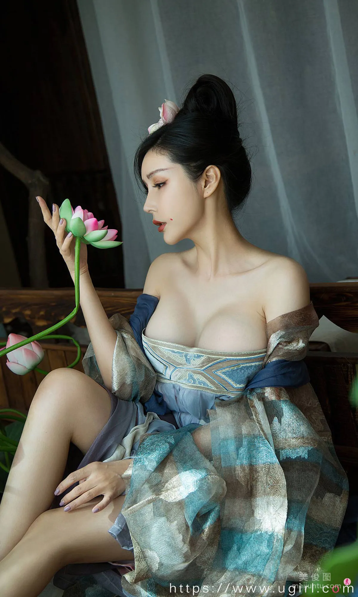 [Ugirls App] No.1924 Tian Bingbing - Full Moon Lover photo 28