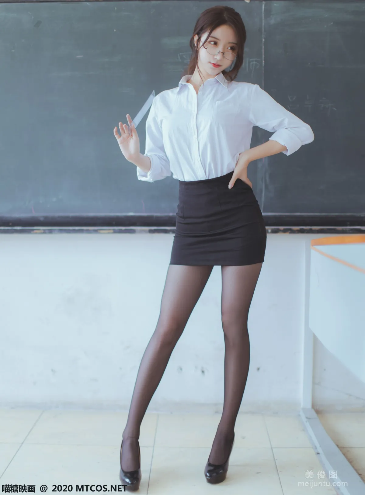 [喵糖映畫] VOL.282 OL制服 寫真集 4