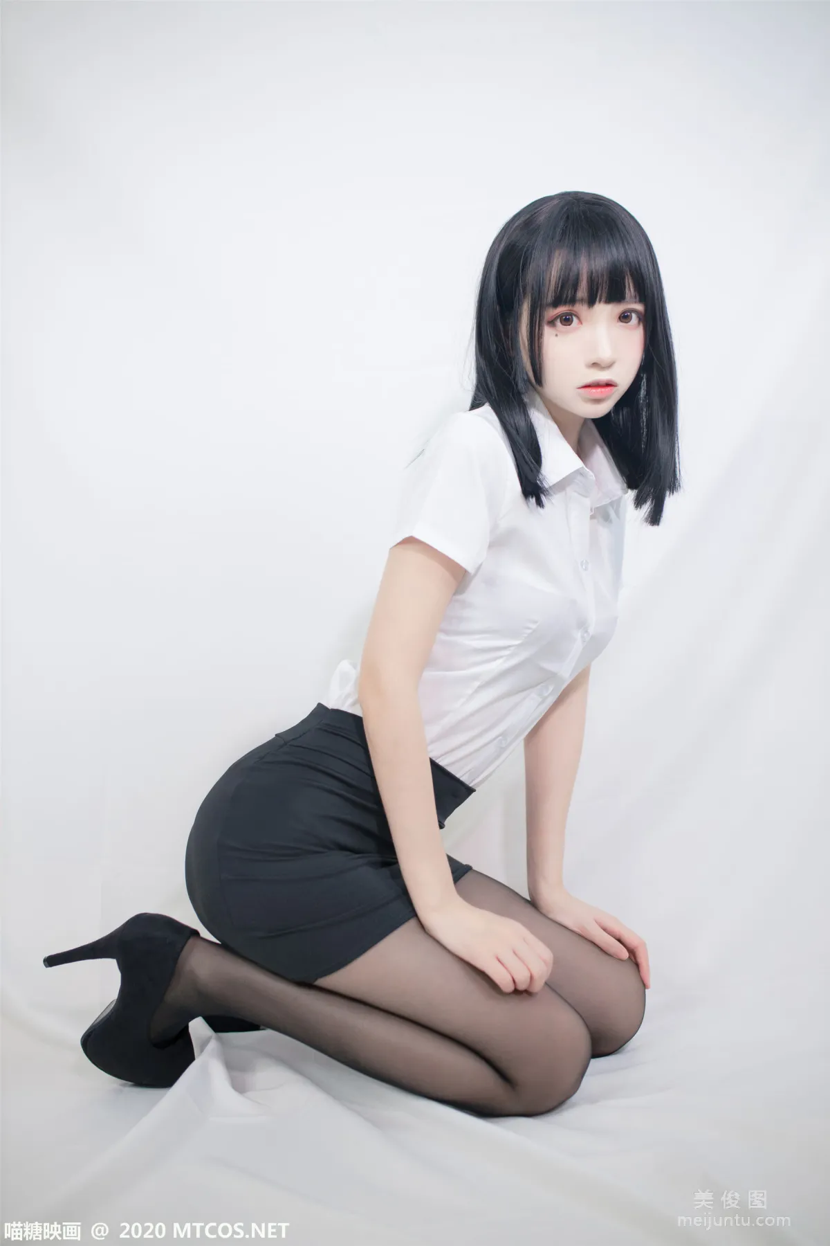 [喵糖映畫] VOL.291 OL制服 寫真集 14