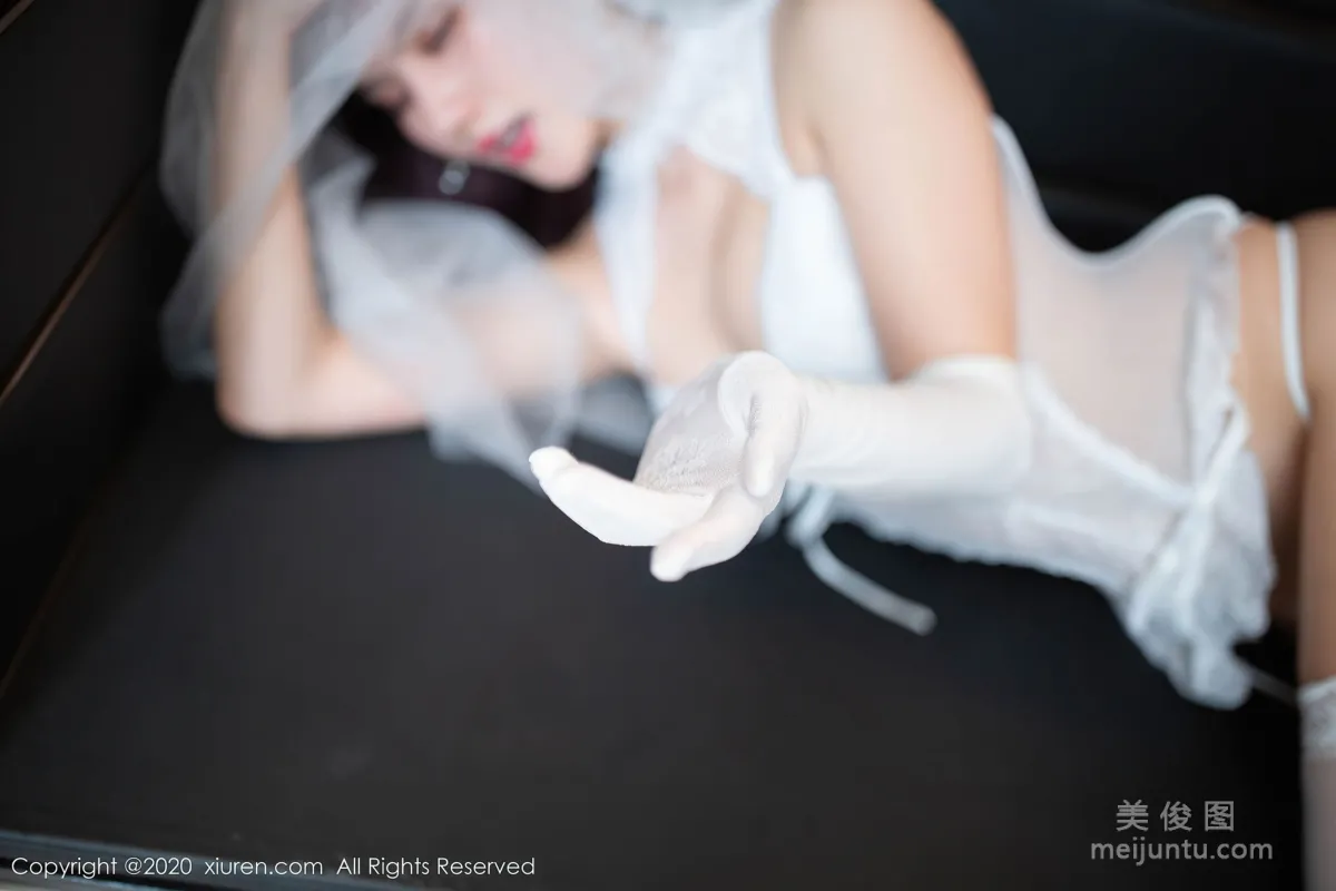 [XiuRen] No.2442 A Zhu - Wedding Dress Theme Series photo 39