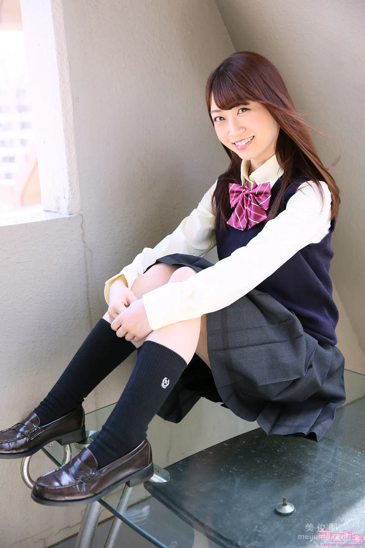 [Cosdoki] 笠木いちか Ichika Kasagi kasagiichika_pic_seifuku234