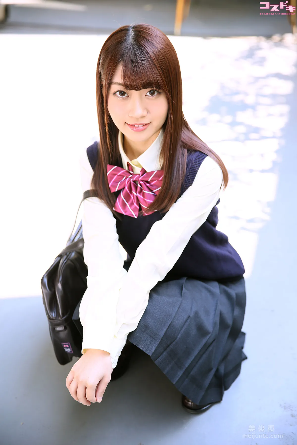 [Cosdoki] 笠木いちか Ichika Kasagi kasagiichika_pic_seifuku2 9