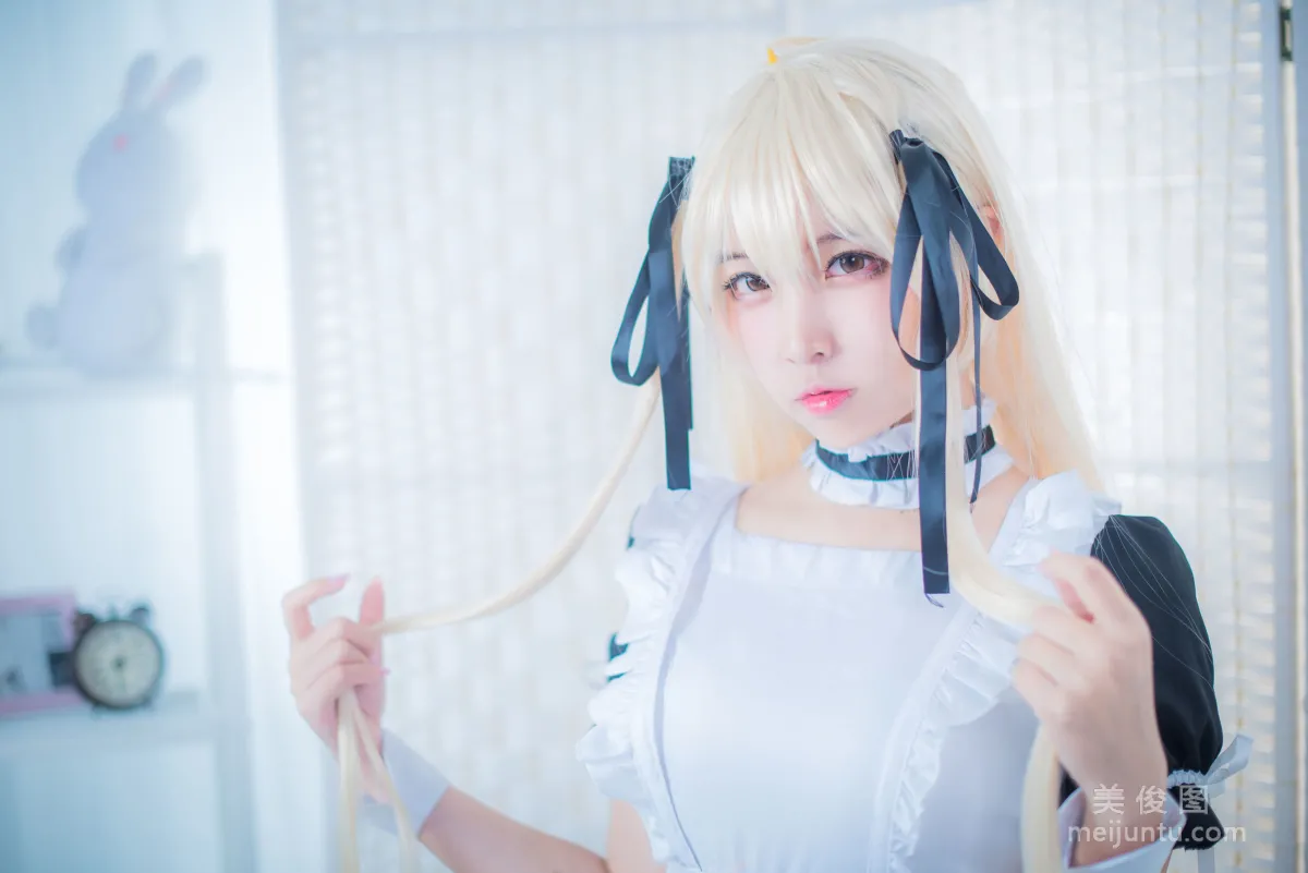 [Cosplay] 人气Coser二佐Nisa - 穹妹女仆19