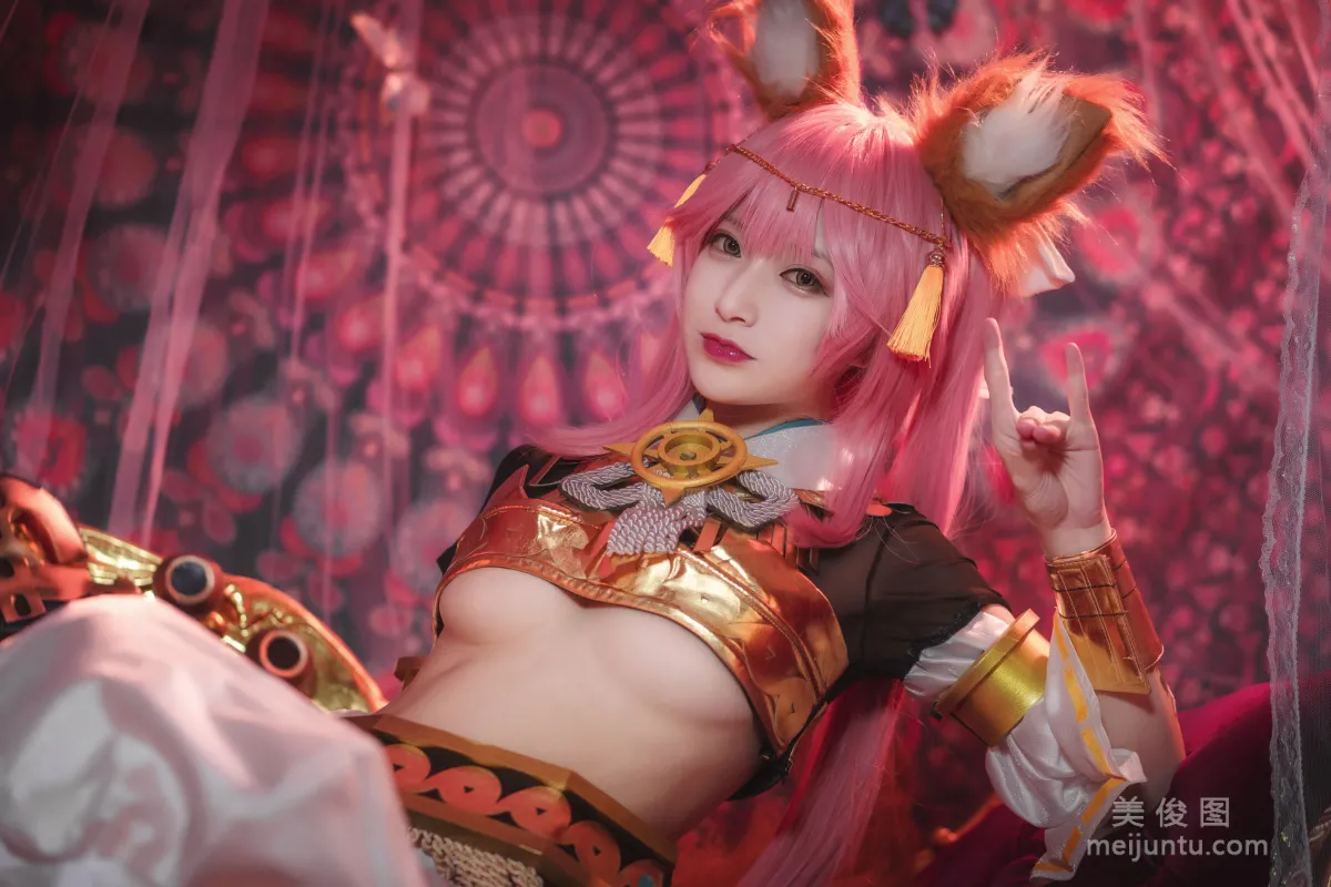 [Cosplay] Tieban Shaogui Wu w - Tamamo no Mae Mythology Photo Set photo 14