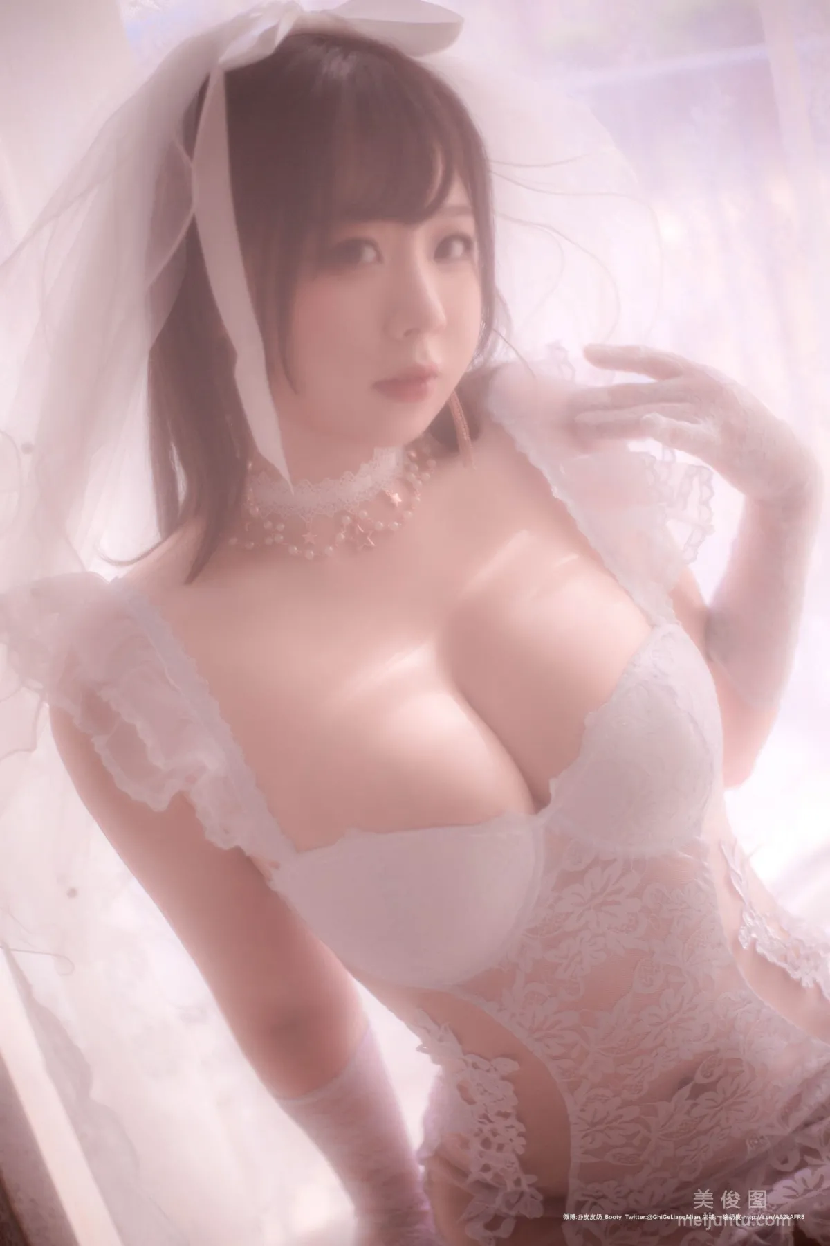 [Cosplay] Pipi Naike Keai Lela, Hazy Wedding Dress photo 39