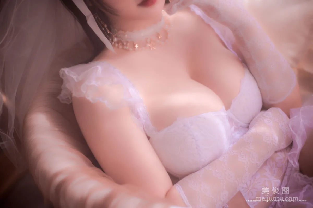 [Cosplay] Pipi Naike Keai Lela, Hazy Wedding Dress photo 66