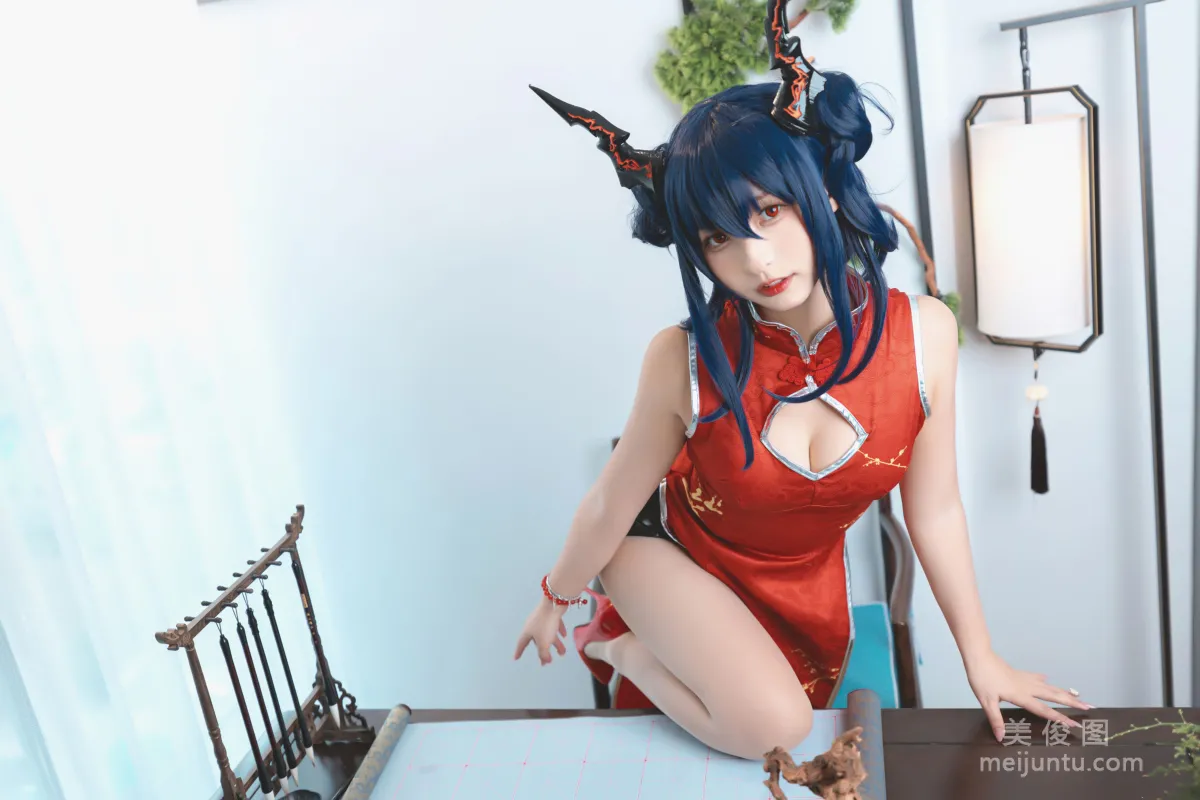 [Cosplay] Shenle Banzhen Dong, Qipao Witch Photo Set photo 13