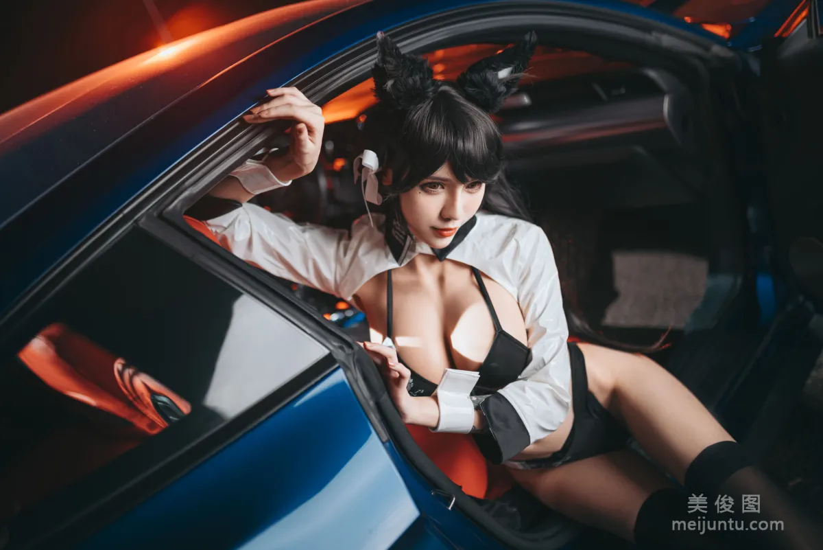 [Cosplay] 動漫博主一隻冉呐 - 愛宕賽車 寫真集 5
