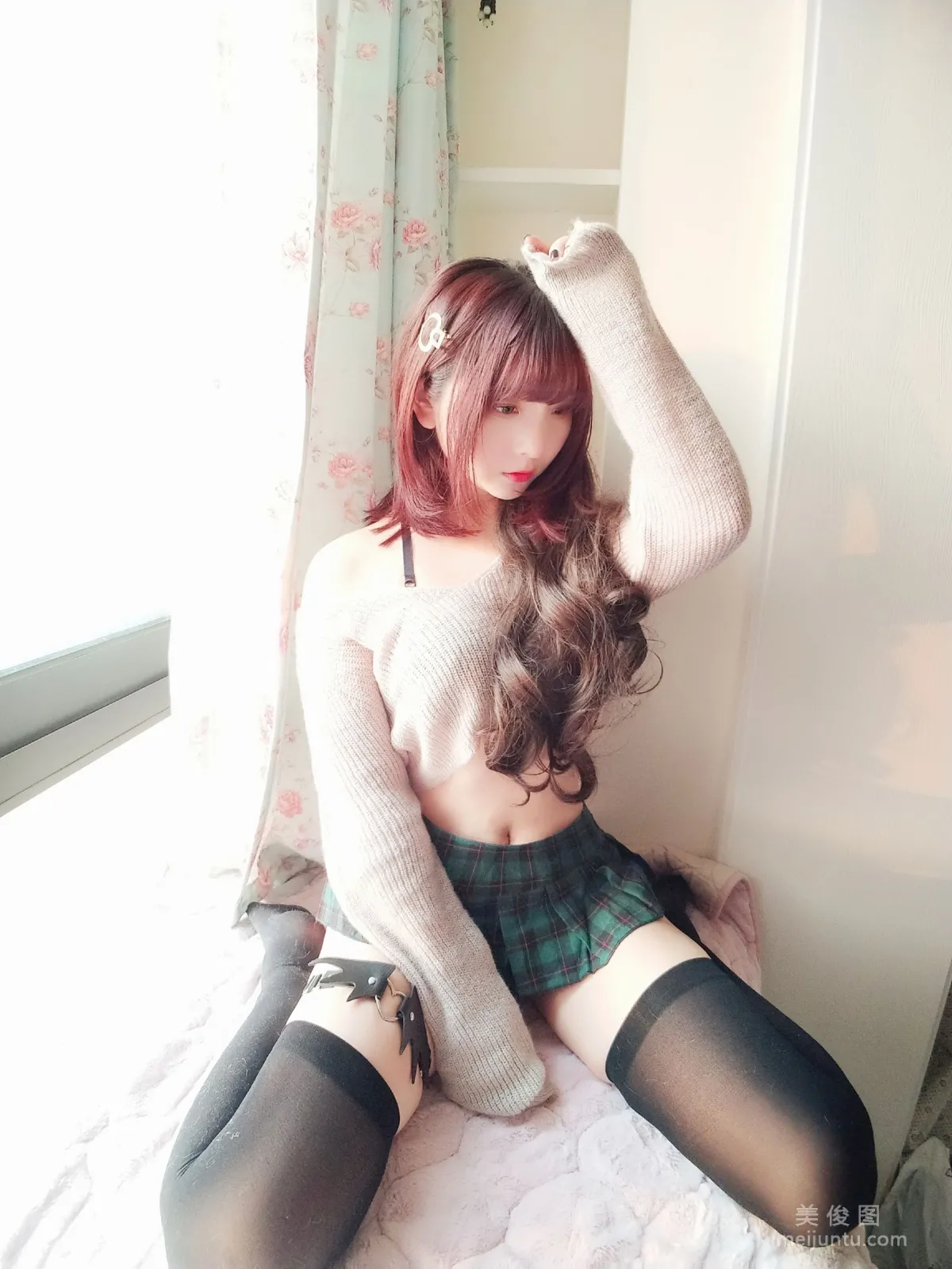 [Cosplay] 2D Beauty Guchuan kagura, Sexy Sweater photo 23