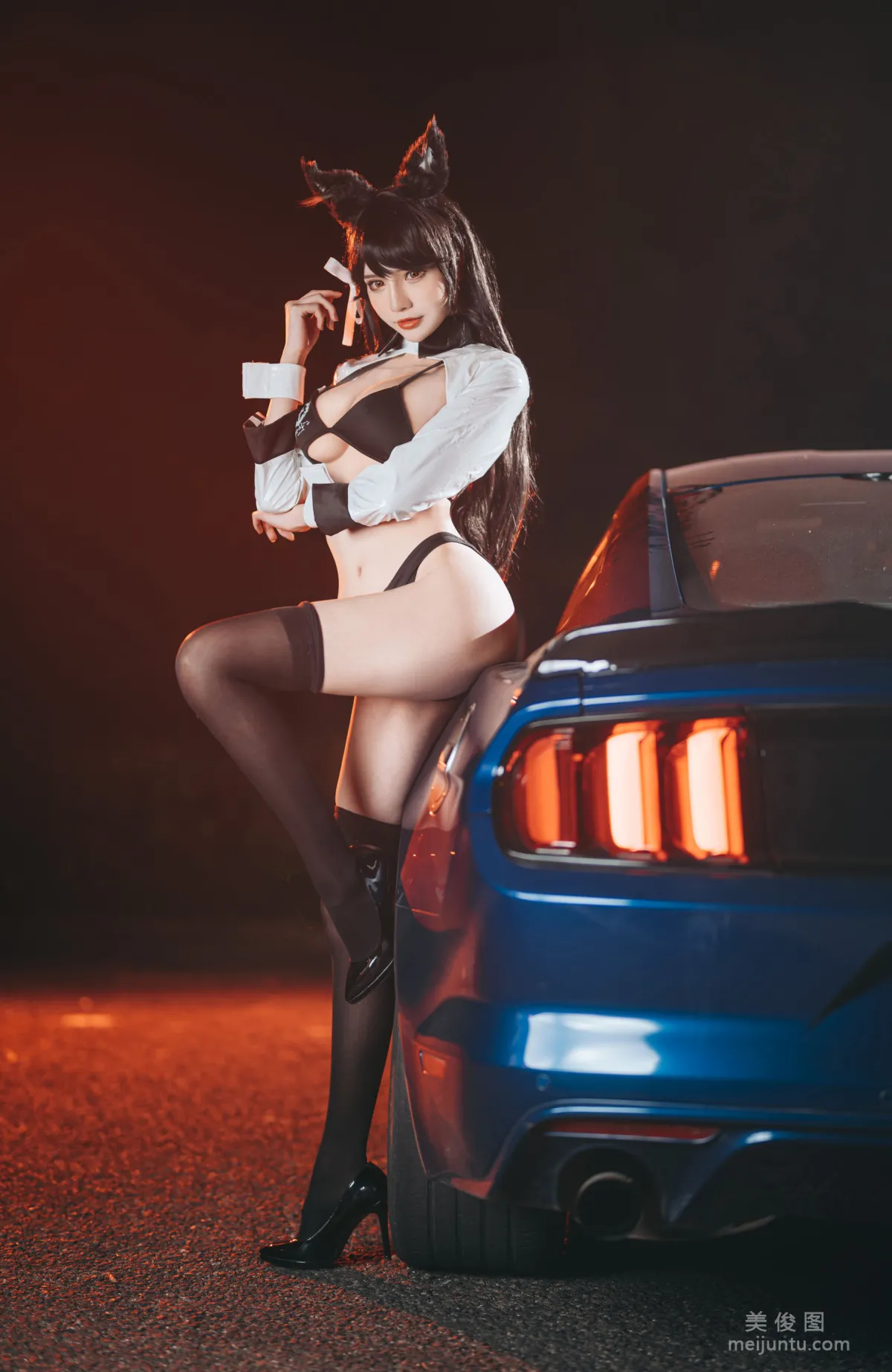 [Cosplay] 動漫博主一隻冉呐 - 愛宕賽車 寫真集 14