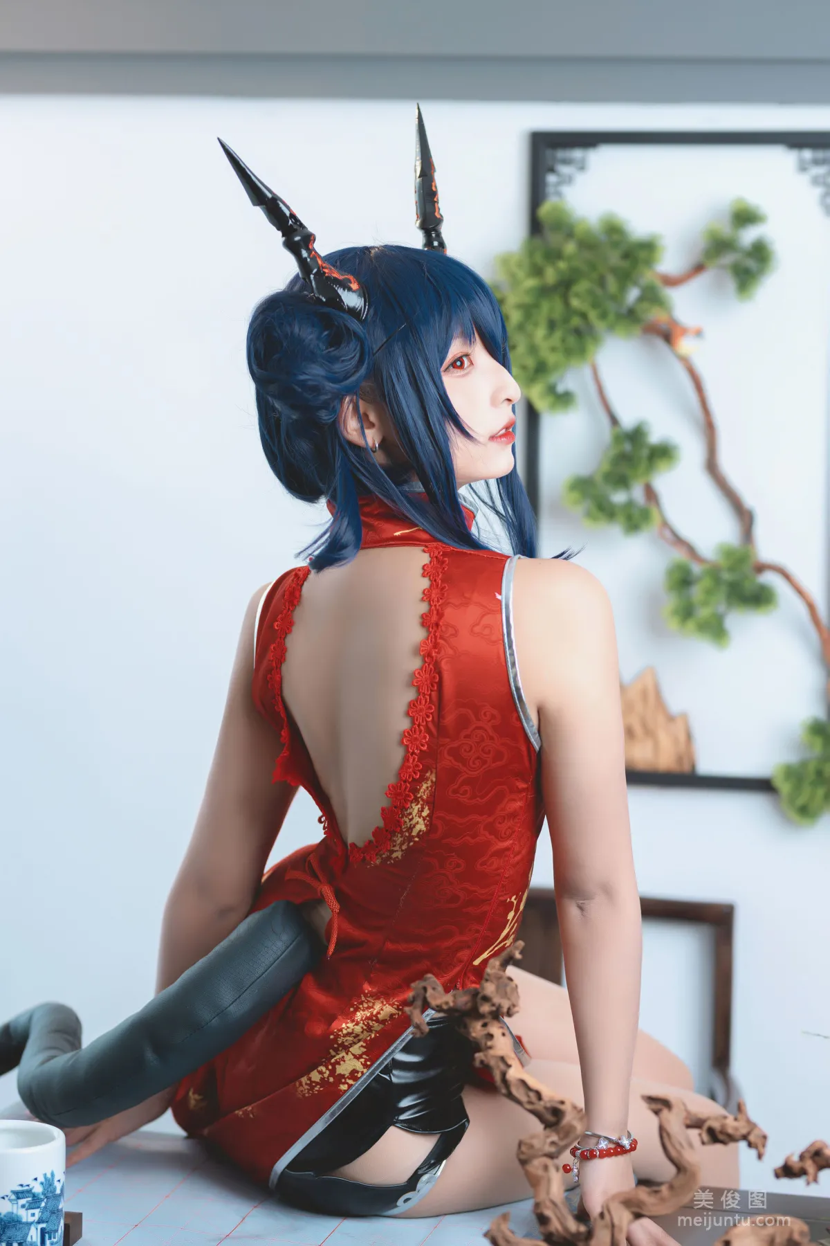 [Cosplay] Shenle Banzhen Dong, Qipao Witch Photo Set photo 15
