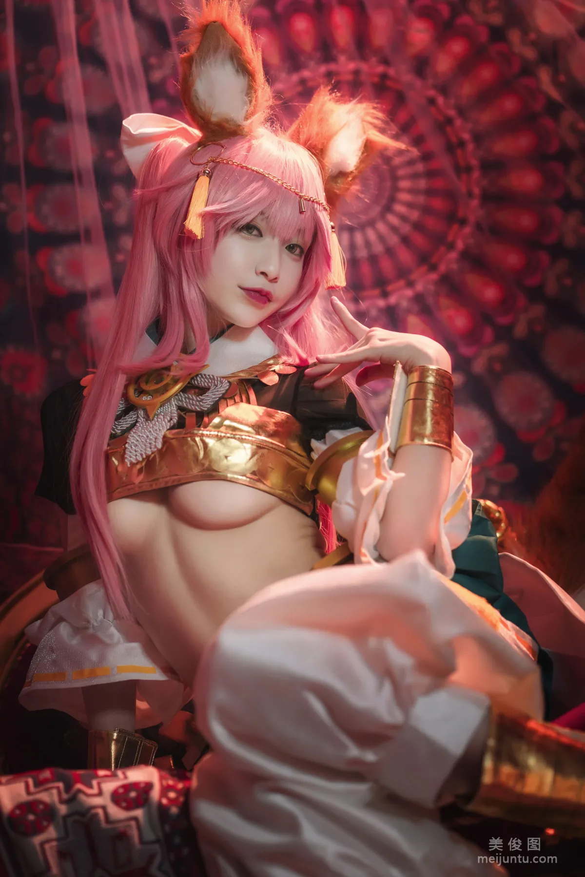 [Cosplay] Tieban Shaogui Wu w - Tamamo no Mae Mythology Photo Set photo 9