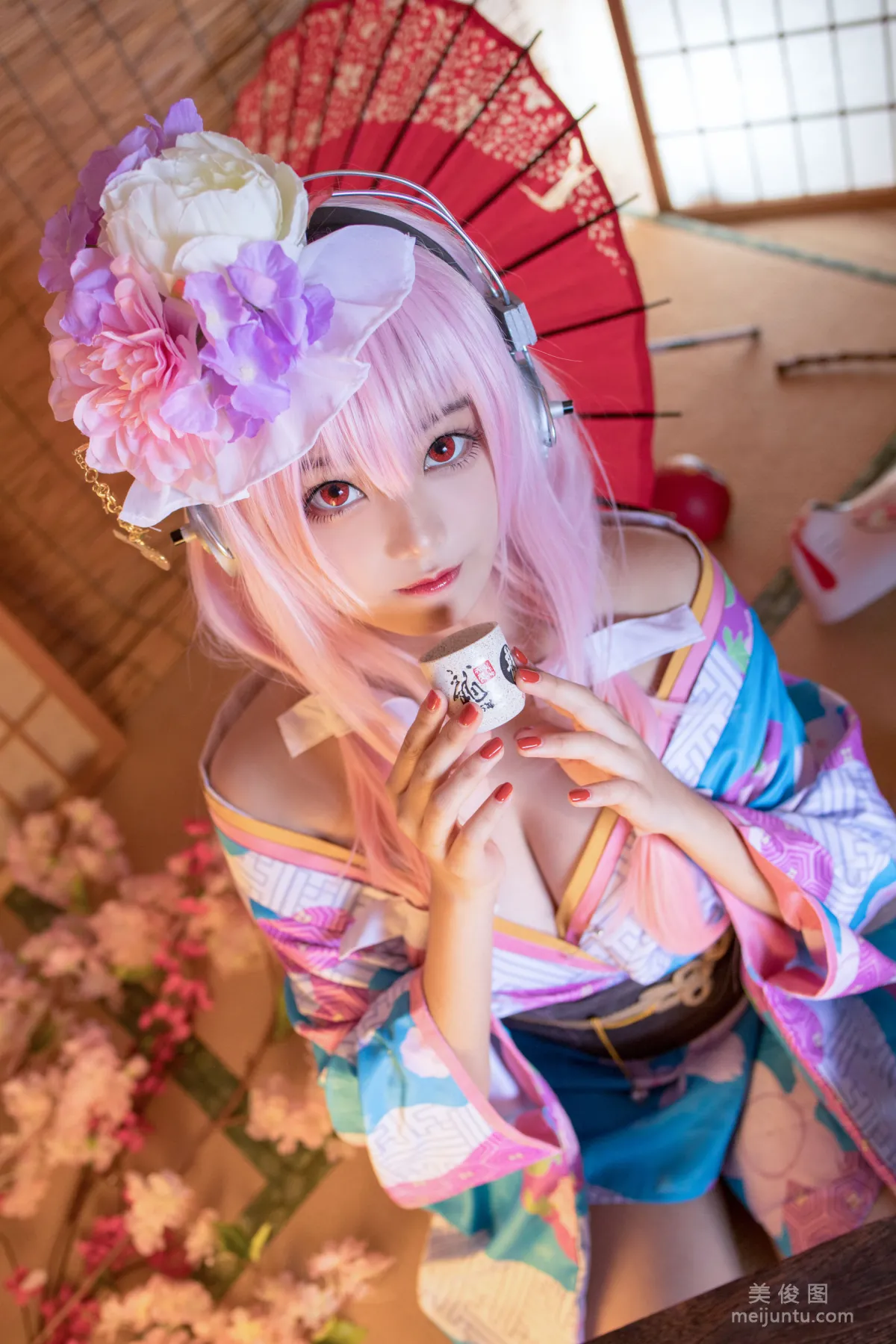 [Cosplay] Mizhi Maoqiu - Sony Girl Kimono Photo Set photo 9