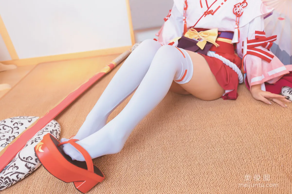 [Cosplay] 神楽坂真冬 《刀ノ語》 写真集30